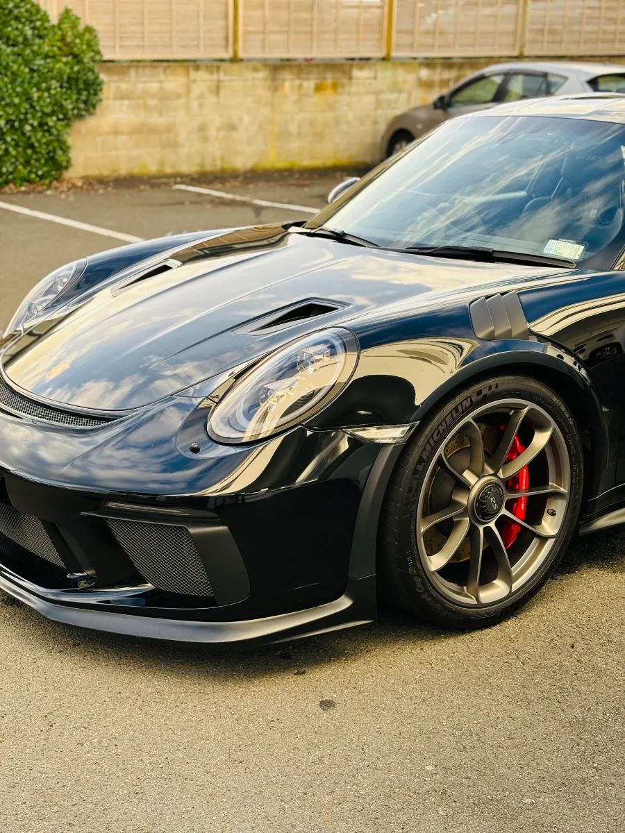 Porsche GT3 RS paint protection close up Tauranga
